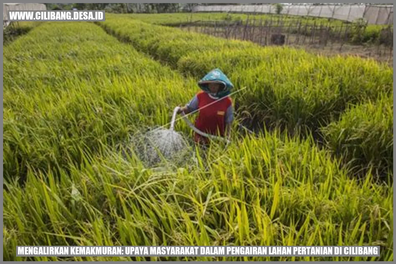 Gambar Pengairan Lahan Pertanian